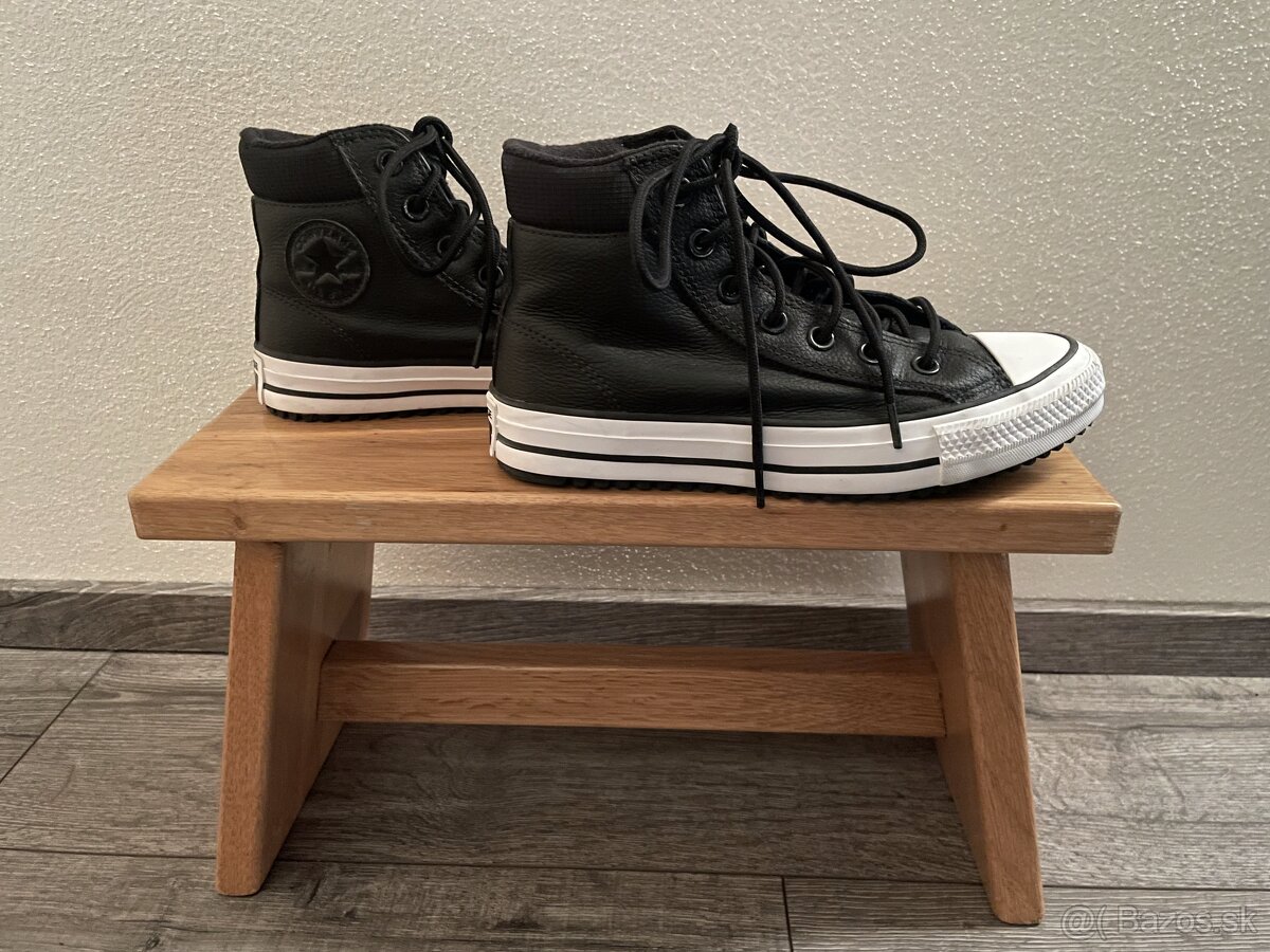 Čierne Converse CHUCK TAYLOR ALL STAR BOOT PC veľkosť 37EU