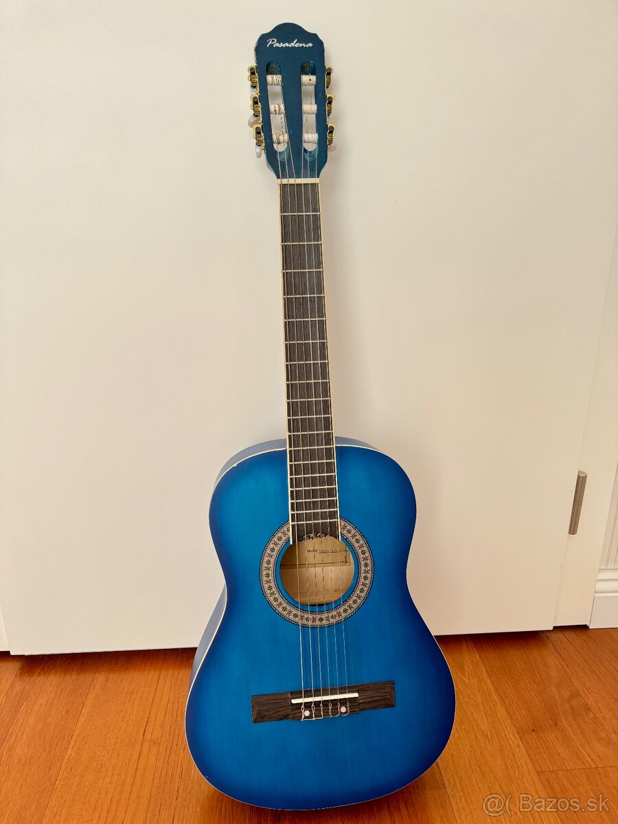 predam Gitara Pasadena SC041 1/2 Blue klasicka gitara/detska