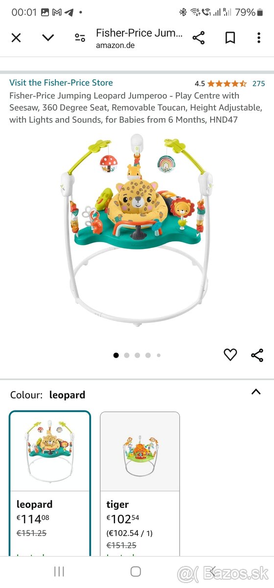 Predam Hopsadlo Fisher Price