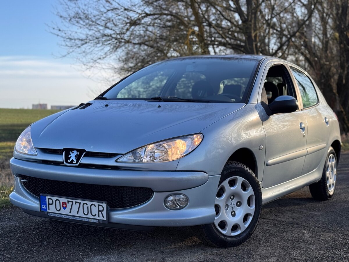 Peugeot 206 1.4 Benzin 2008 179 000km od 1.majiteľa SK✅