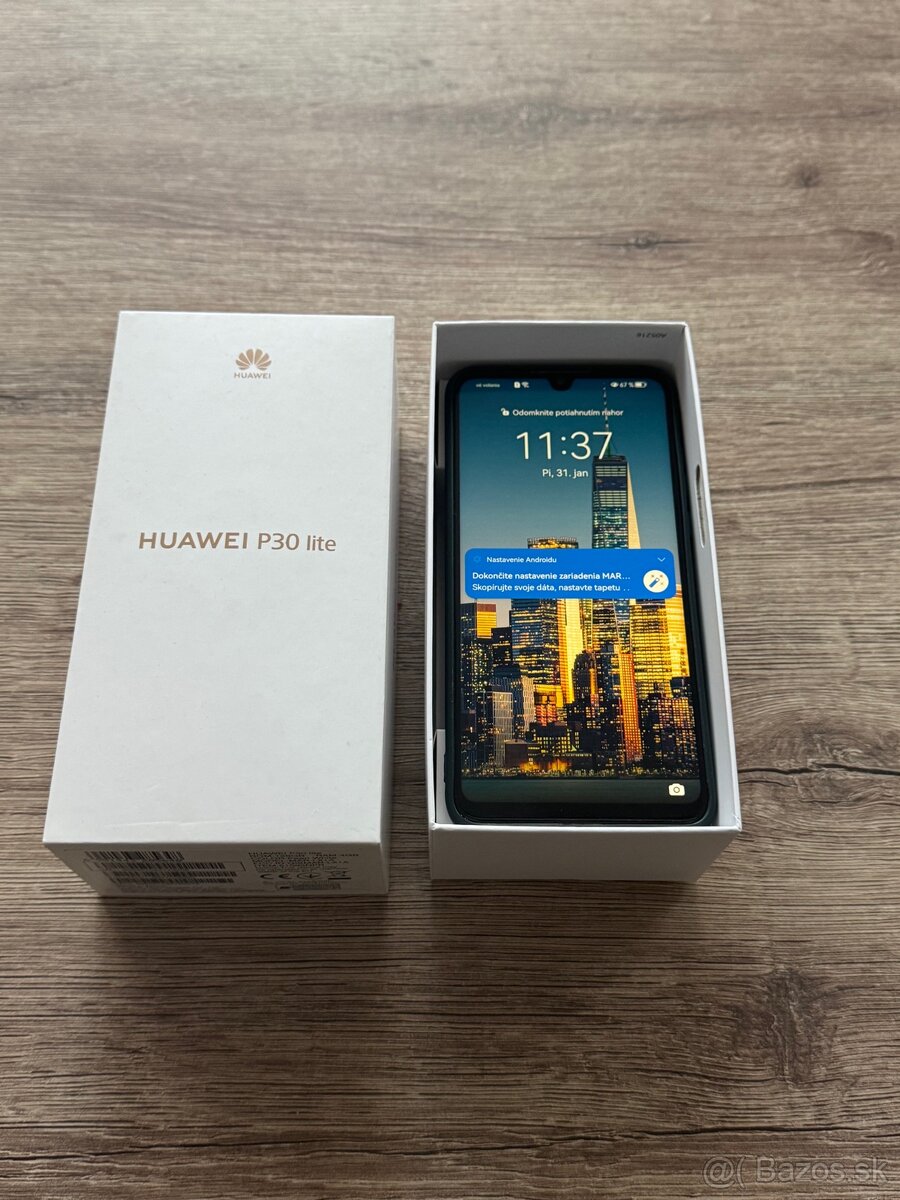 Huawei P30lite Pearl White 128/4gb