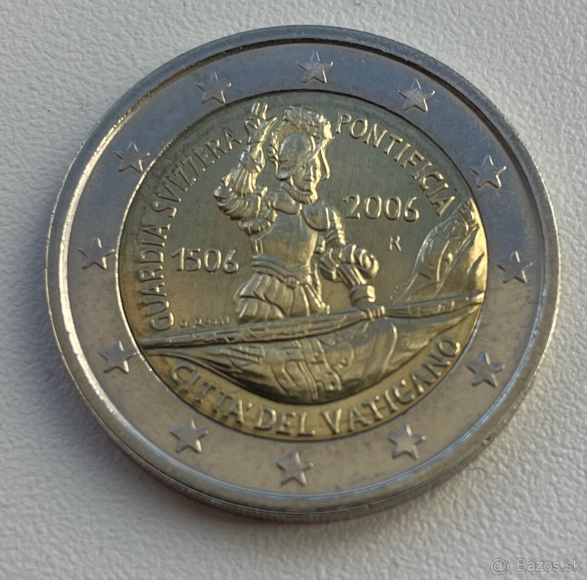 Predám  2 Euro Vatikán 2006