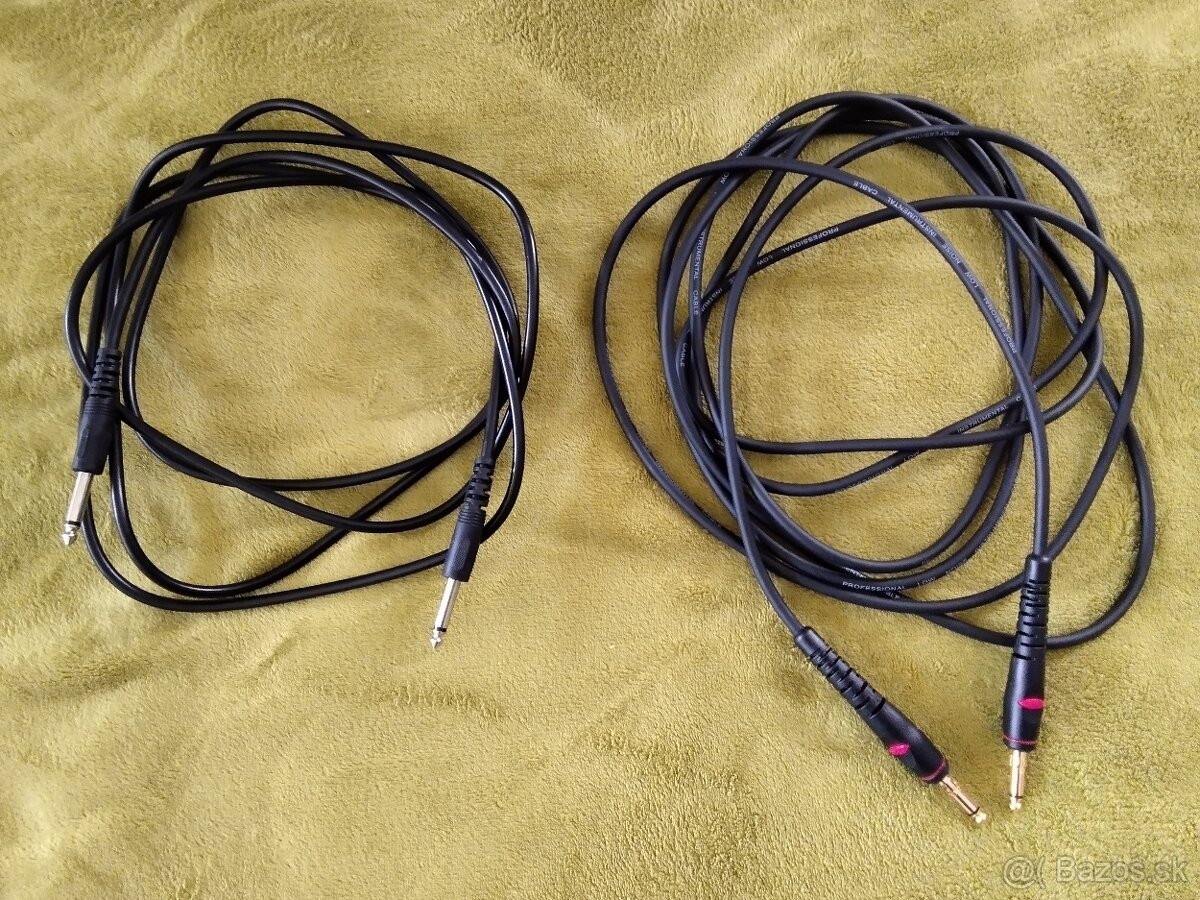 Profesionál low noise instrumental cable