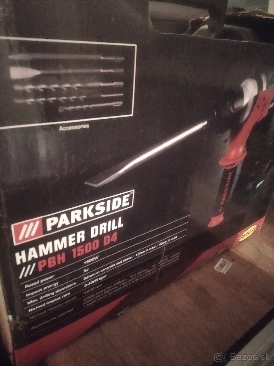 PARKSIDE Hammer Drill / zbijacka PBH 1500 D4