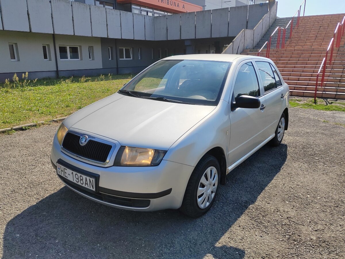 Škoda Fabia 1.2 12V 47kw - 1.majitel - kupované na SK - Serv