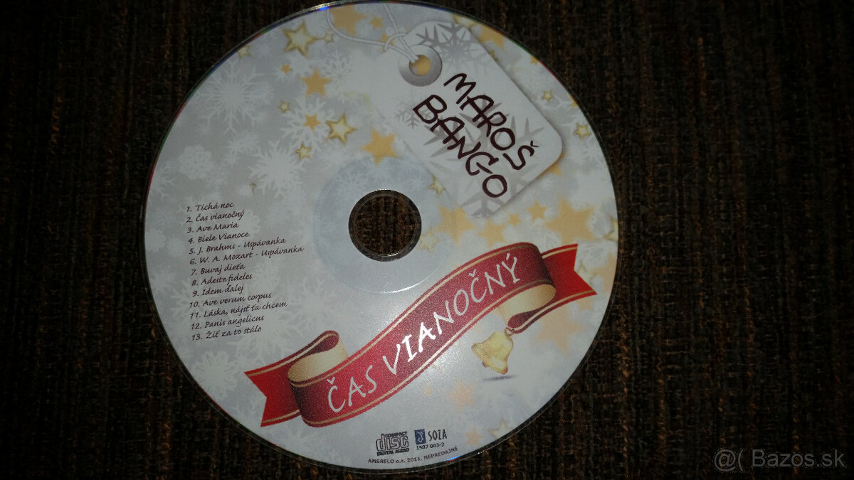 CD Maroš Bango - Čas Vianočný