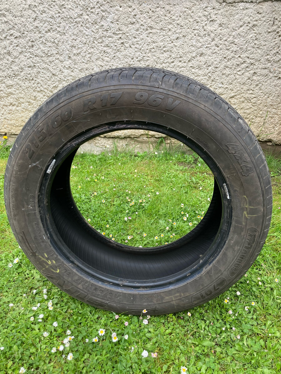 Celoročné pneu Taurus 215/60r17