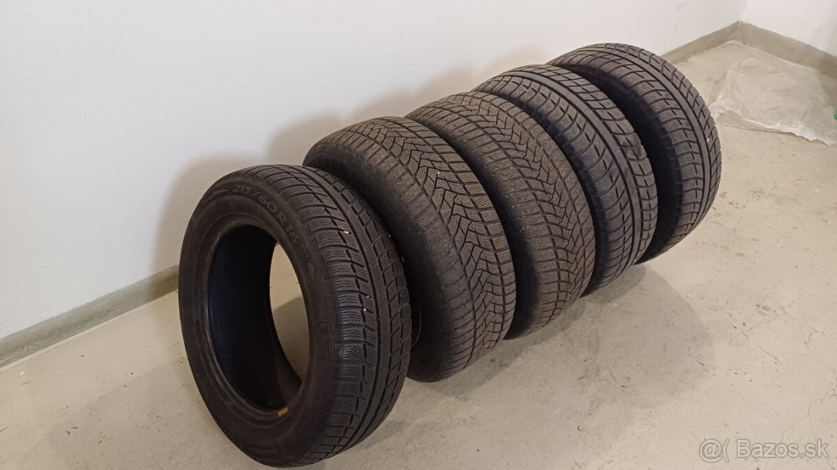 Zimné pneu 215/60 R16