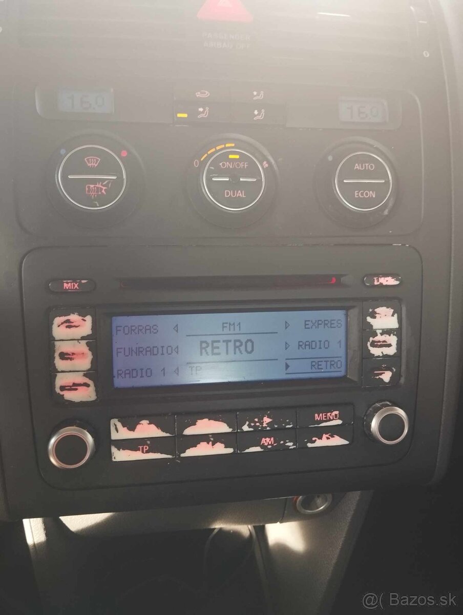 Volkswagen touran radio