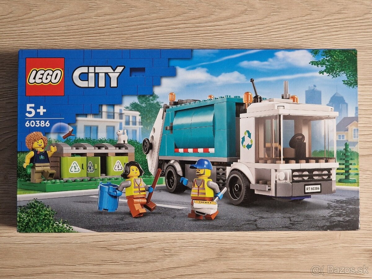 Lego City 60386 Smetiarske auto (Recycling Truck)