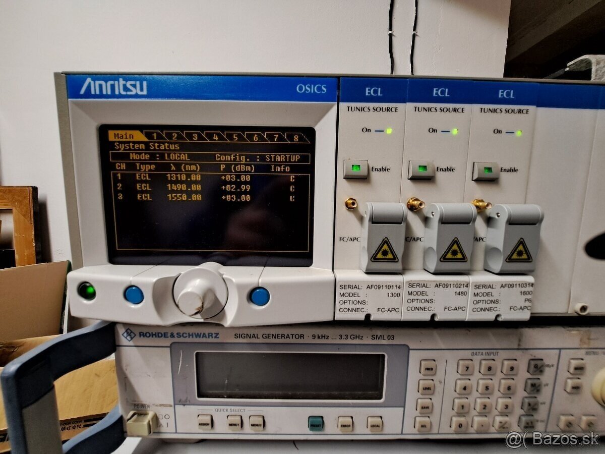 Anritsu Osics ,opticky meraci pristroj ,měřící přístroj