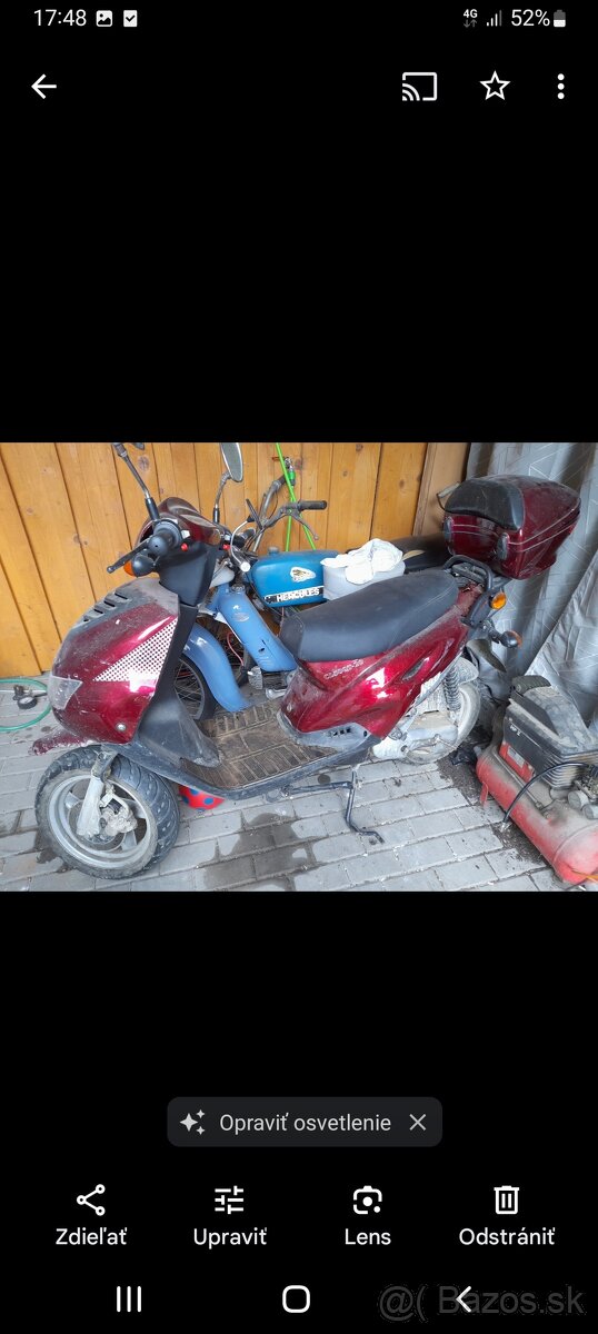 Cityhoper.50ccm. Vymením za babetu207,alebo 210