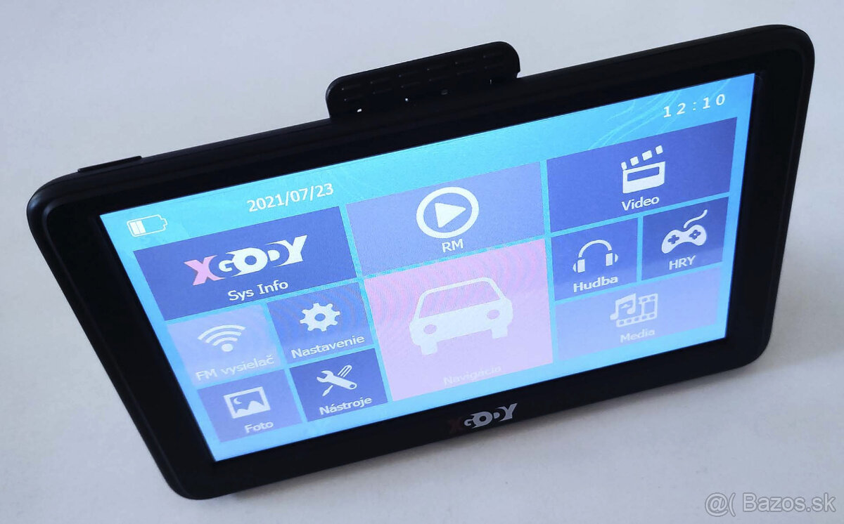 XGODY GPS 7.0" (AUTO,TIR,BUS,CHODEC)