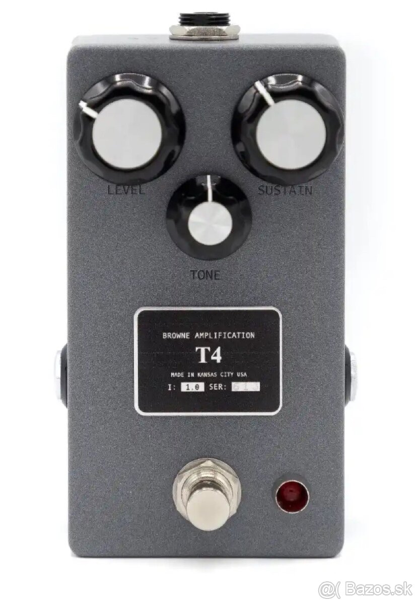 Predám gitarový pedál : Brownov  T4 Fuzz