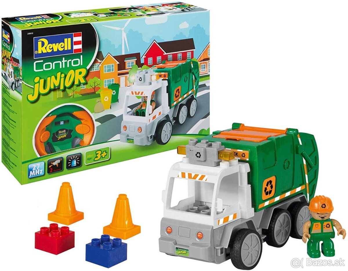 REVELL Autíčko 23015 JUNIOR - Garbage Truck