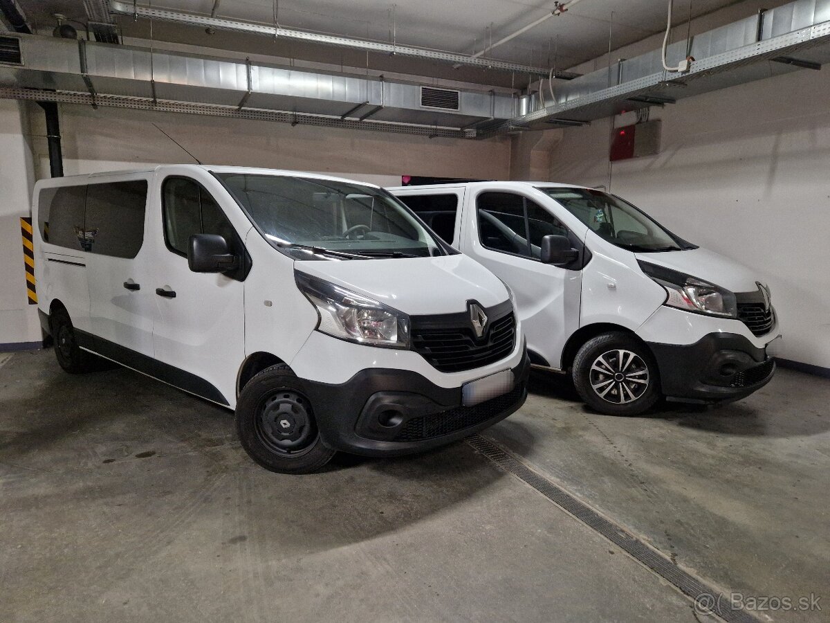 9-miestne vozidlá Renault trafic L2H1 Combi Long na prenájom