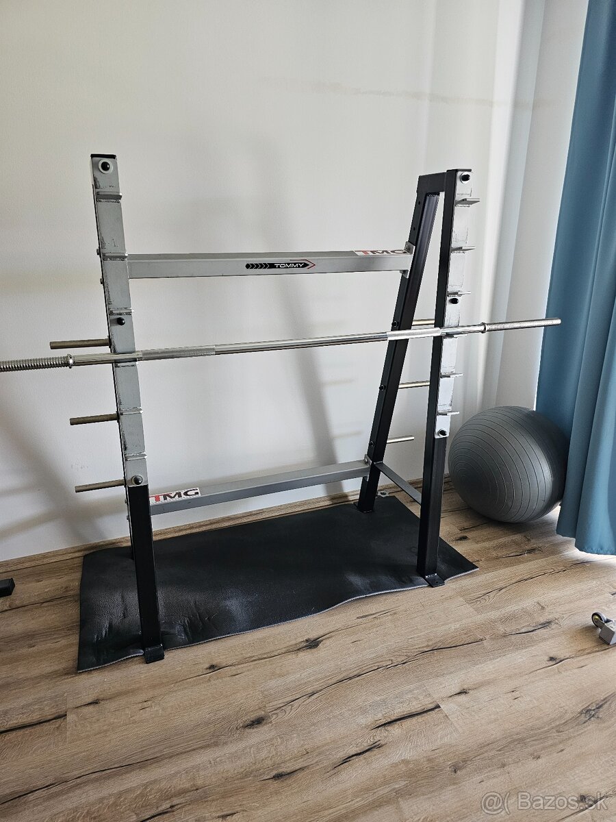 Predám stojan bench press a drepy