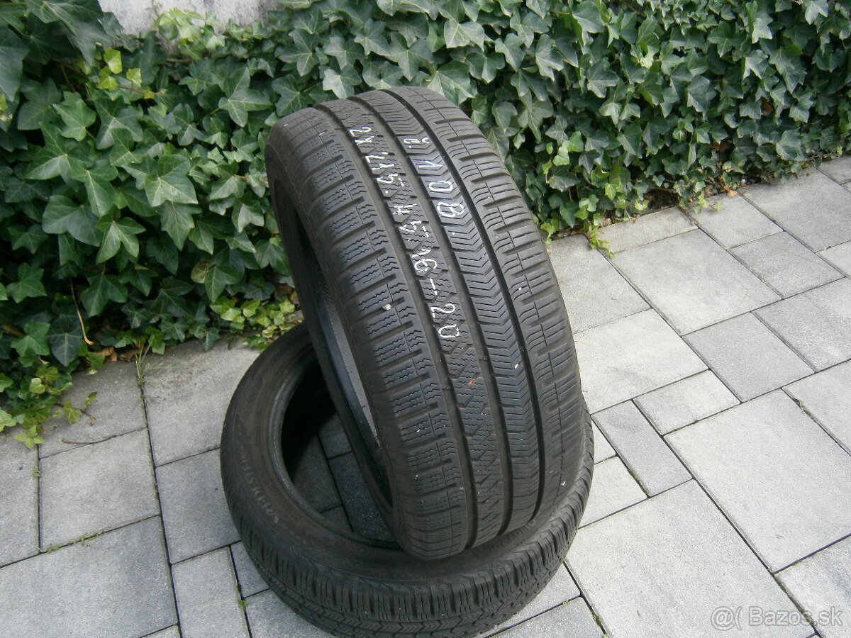 Predám 2x zimné pneu VREDESTEIN 215/45 R16 90VXL