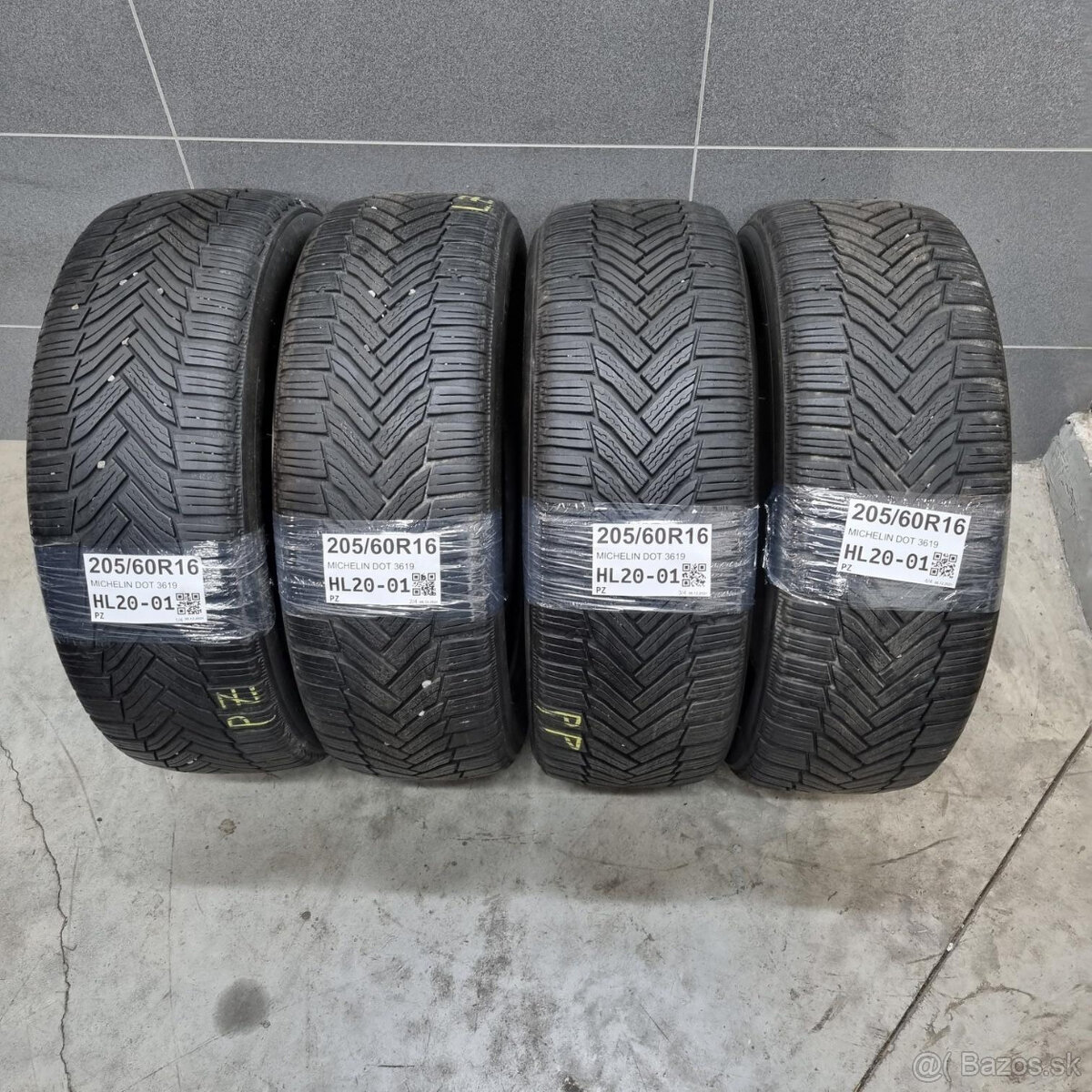 Zimné pneumatiky 205/60 R16 MICHELIN DOT3619