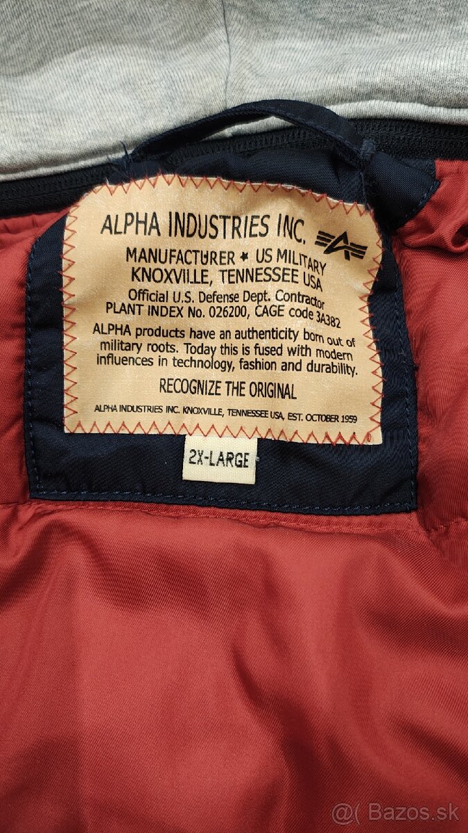 Bunda Alpha industries 2XL