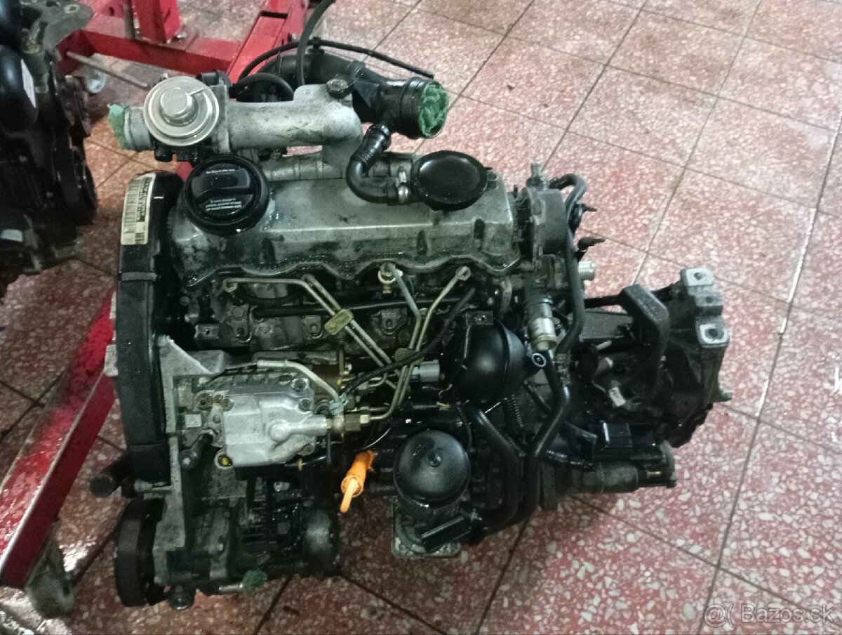 Motor a prevodovka Škoda Octavia 1 1.9tdi