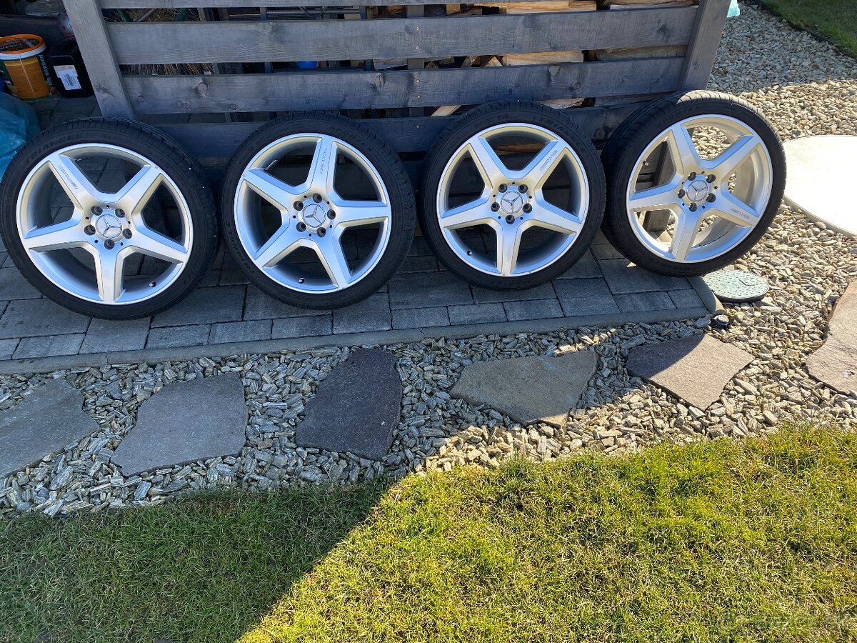 Originál hliníkové disky Mercedes AMG 215/40 r18 5x112