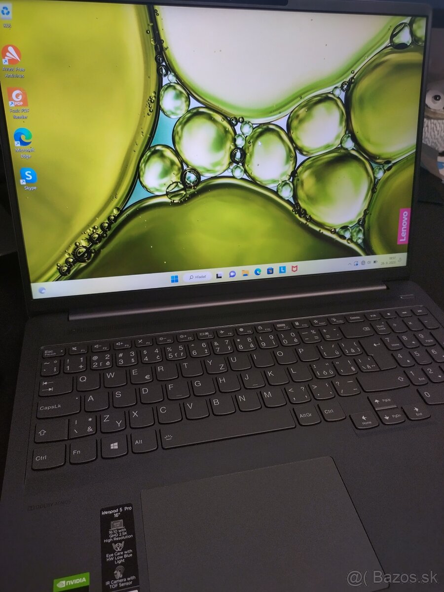 Lenovo IdeaPad 5 Pro 16ACH6 Storm Grey celokovový