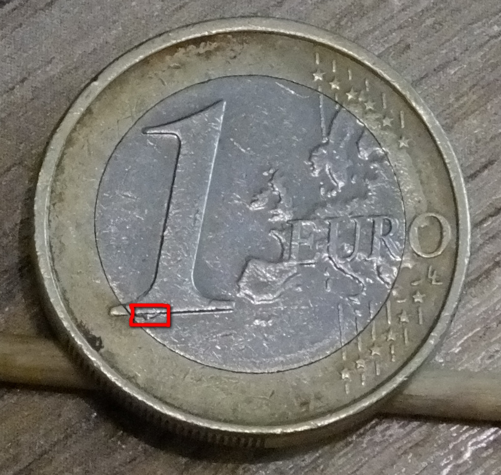 1euro Grécko - pšenično ražba.