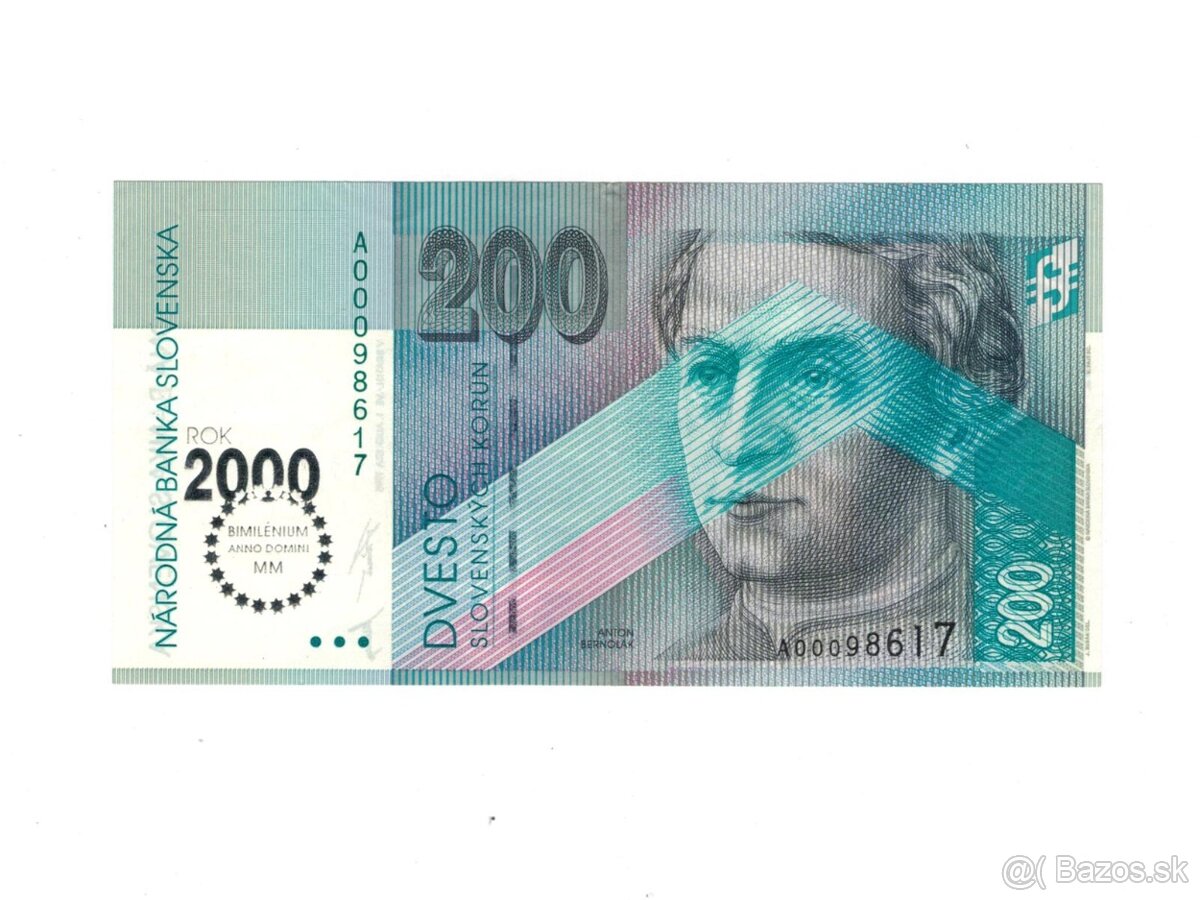 200 sk BIMILENIUM  HLADANá BANKOVKA