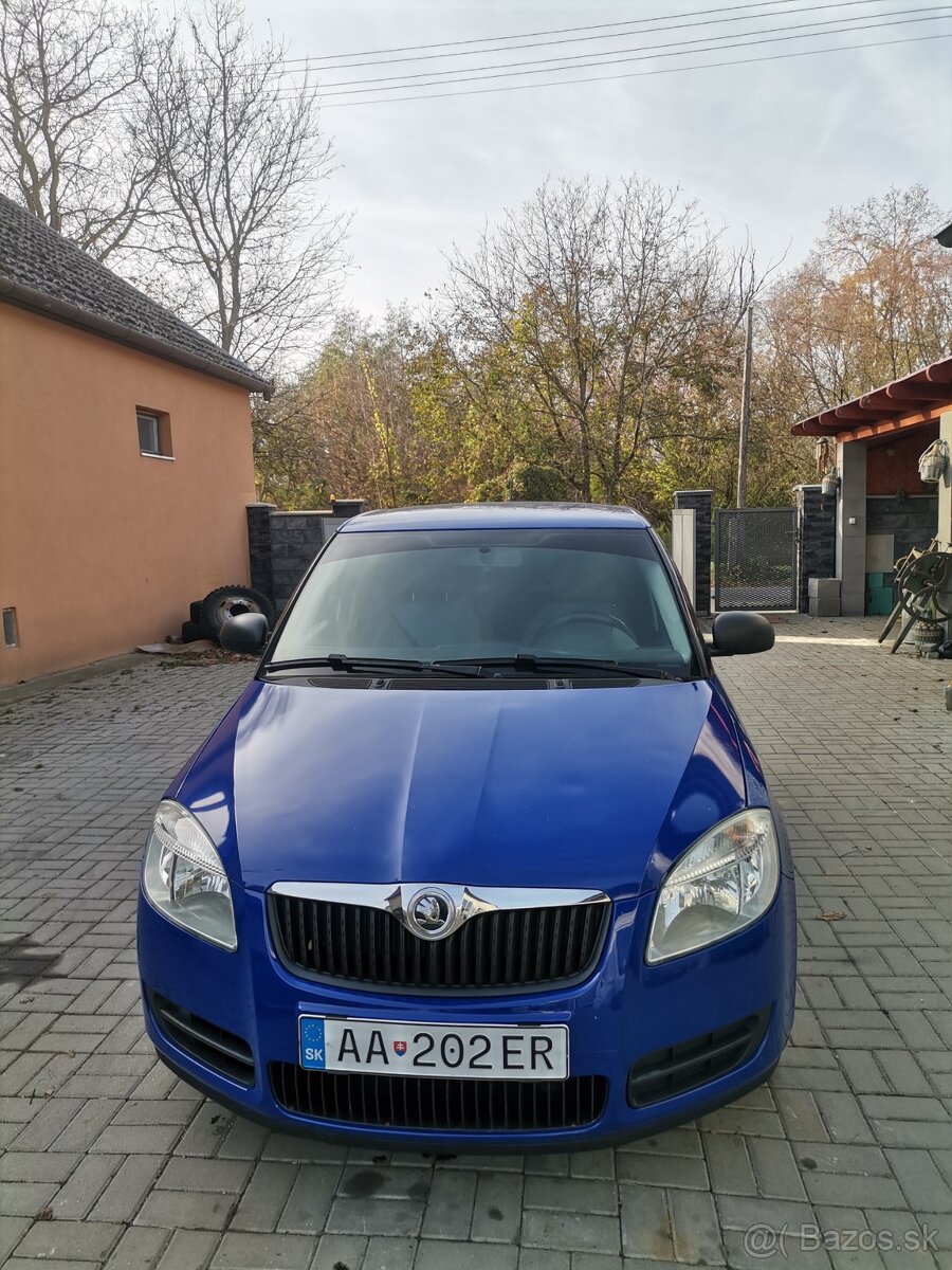 Škoda fabia 2 benzin plyn