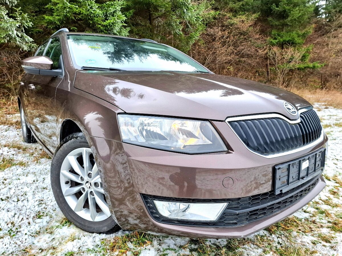 Škoda Octavia Combi 1.6 TDI 81 kw,110k,navigácia alu disky