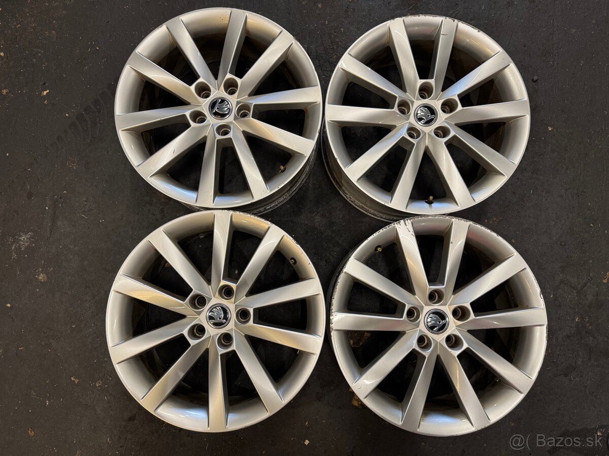 Elektróny Škoda Alaris 5x112 R18 Originál