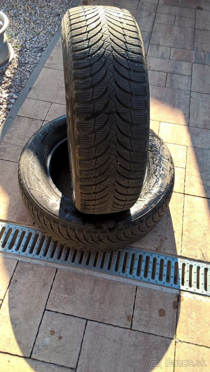 2 + 2 ks ZIMNÉ 205/65 R15 NEXEN HANKOOK a KLEBER OD 25,-€/ks