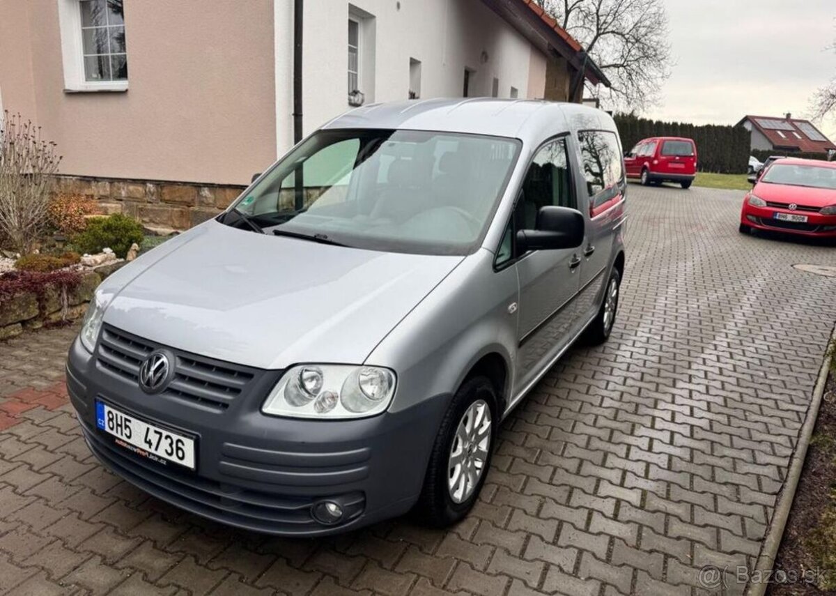 Volkswagen Caddy 1,9 TDi Life ,7 Míst Tažné nafta manuál