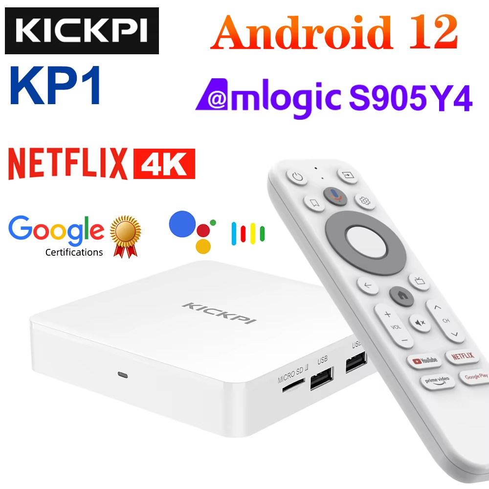 AndroiD TV BOX KICKPI KP1  - cetifikovaný - nový