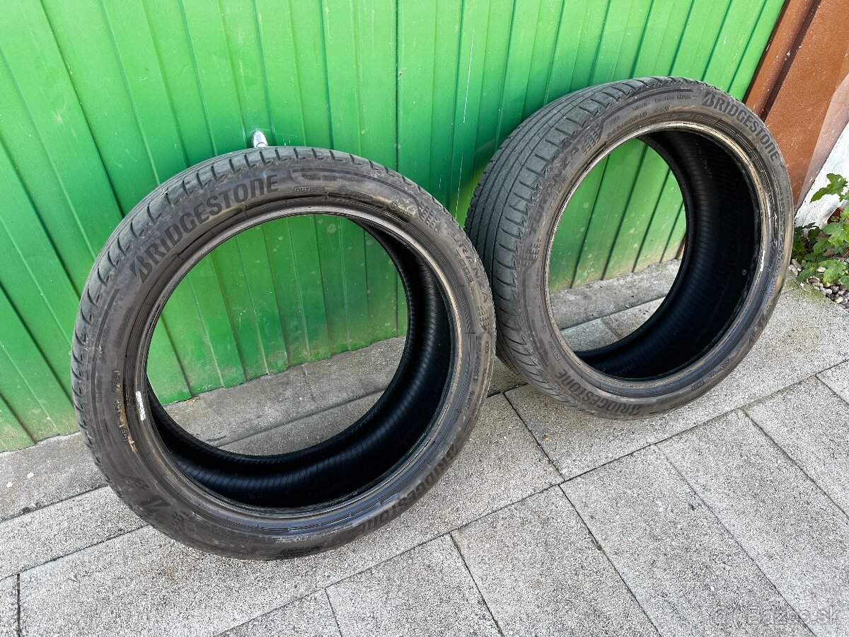 PREDÁM 2KS LETNÉ PNEU BRIDGESTONE TURANZA 245/40 R19 94W