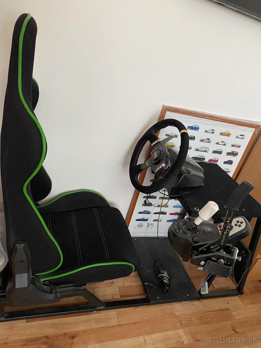 Playseat herna sedačka + Logitech g27 +...