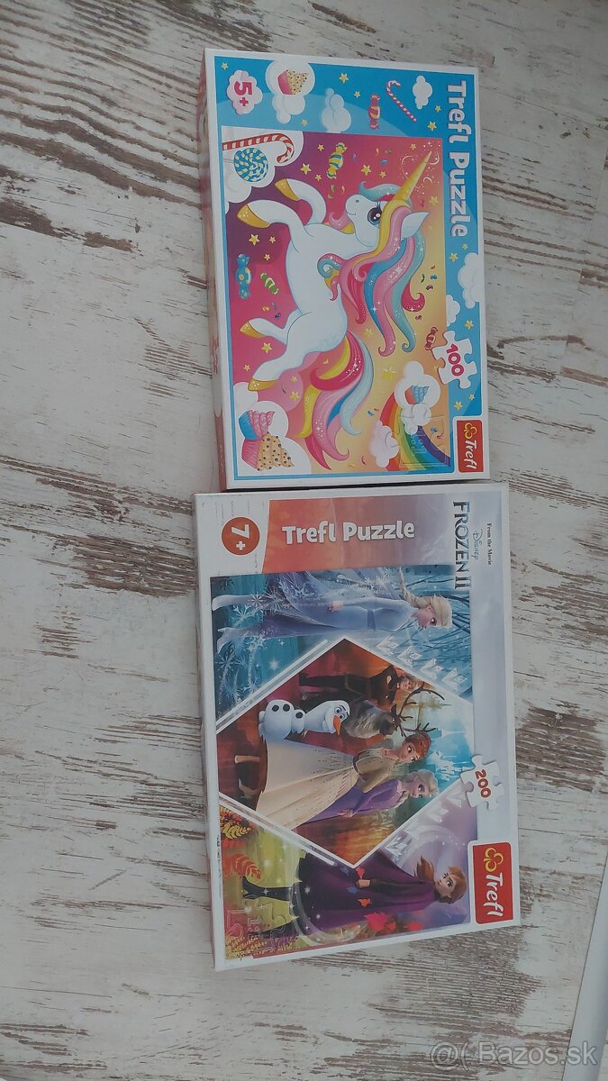 Súprava dvoch puzzlí