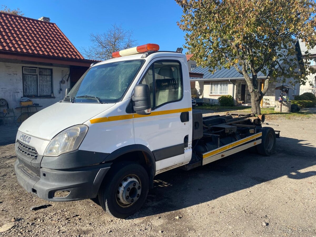 IVECO daily 65C14G / HÁKOVÝ NOSIČ KONTAJNEROV