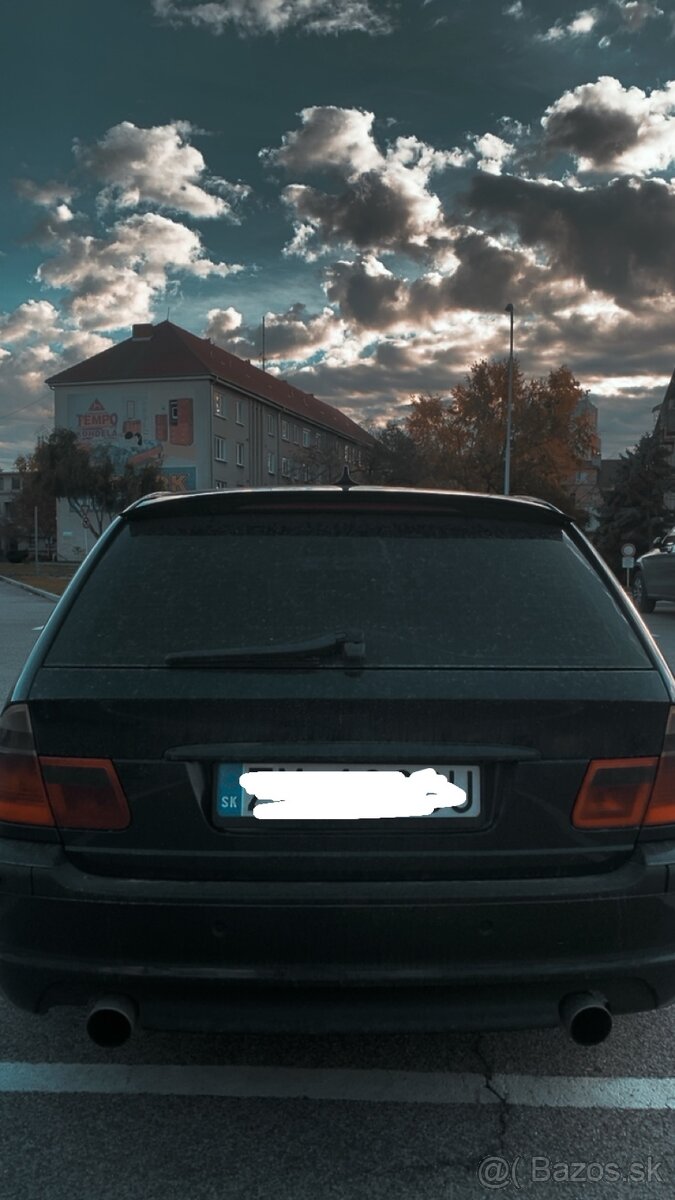 e46 výfuk