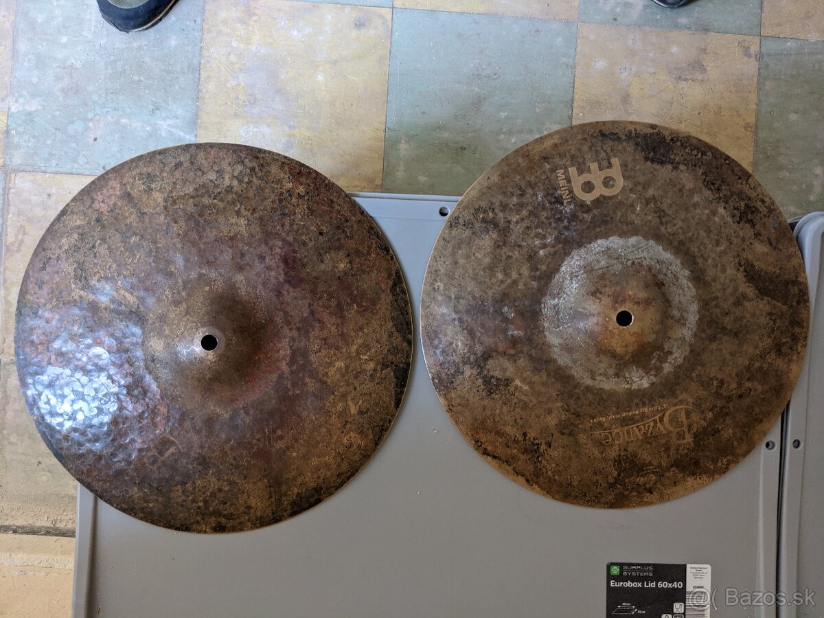 Predám Meinl byzance extra dry medium hi-hat 13"