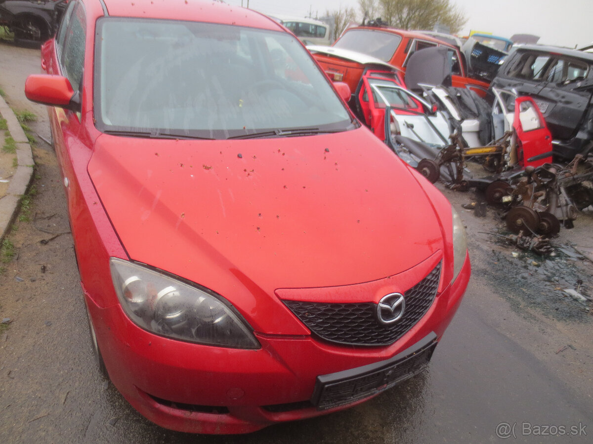 MAZDA 3 DIESEL  1.6 TDI 66 KW ROK 2007 diely