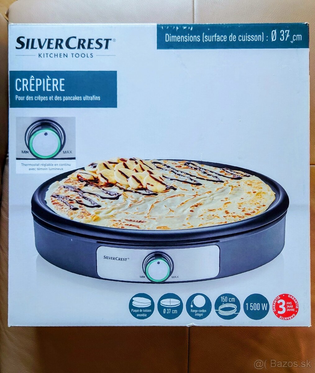 ✅ Nový palacinkovač Silvercrest