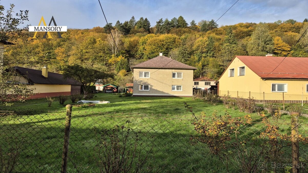 NA PREDAJ, 6-izbový rodinný dom Krásno nad Kysucou