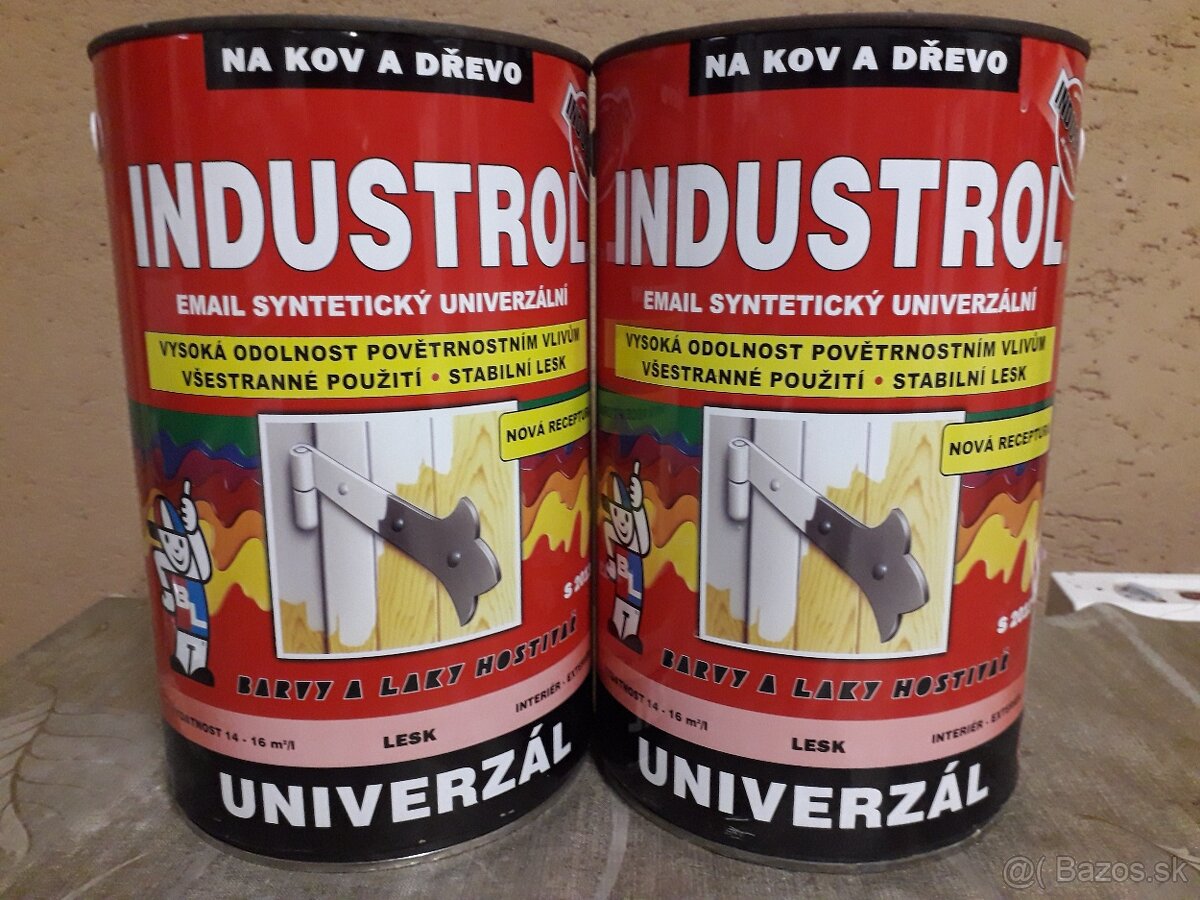 Industrol Univerzál S2013 email 4 l červenohnedý