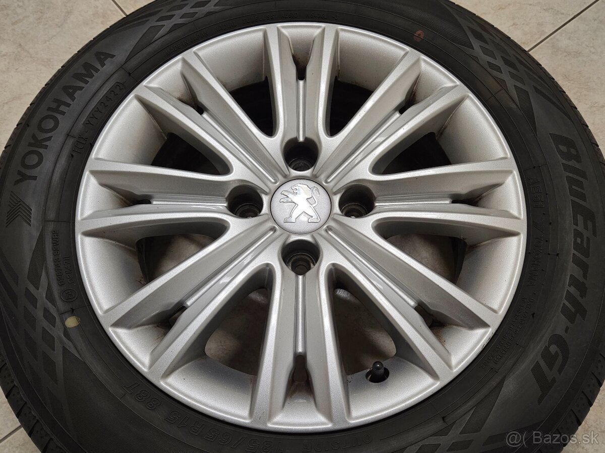 originál 15" PEUGEOT + Yokohama