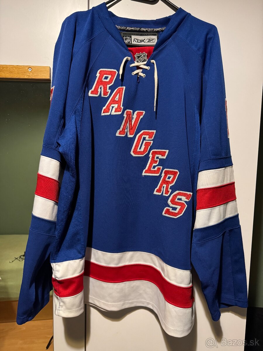 New York Rangers NHL hokejový dres Dubinsky L