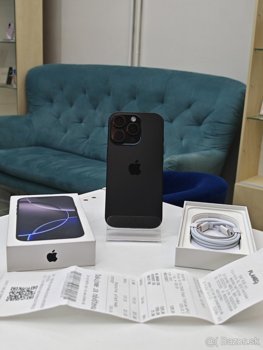 Apple Iphone 16 Pro 256GB Black