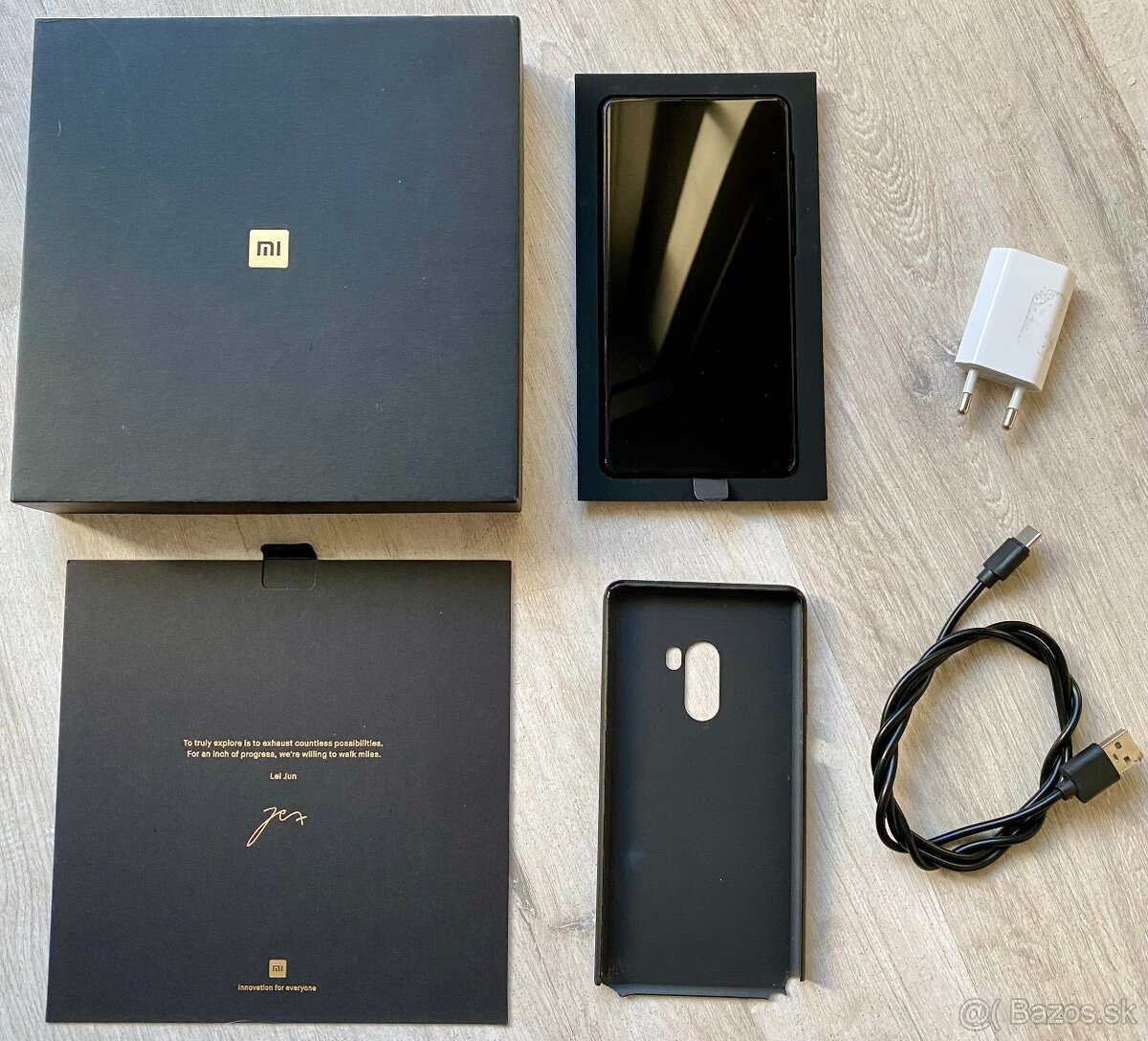 Xiaomi MI MIX 2 64GB Black - Čierny TOP STAV