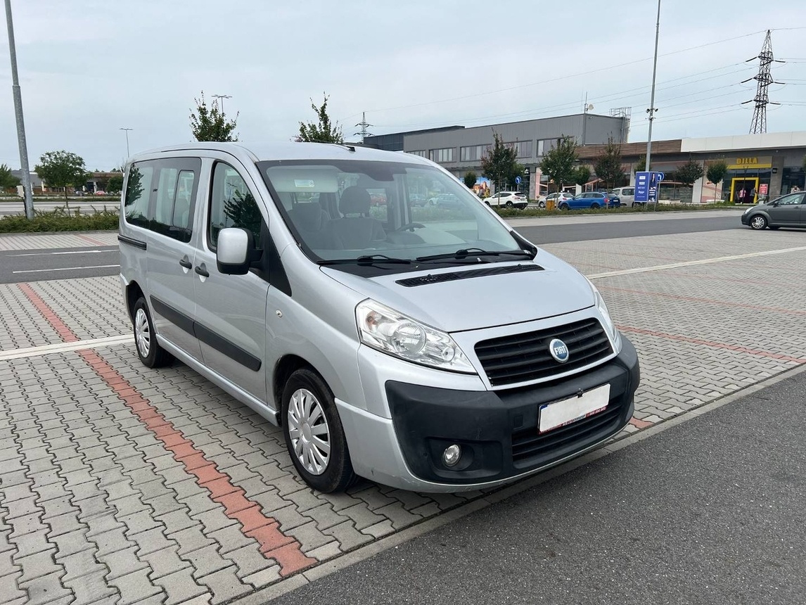 Fiat Scudo 2.0 JTD 88kw 8míst klima dvoje šoupačky